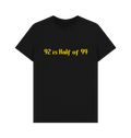 Black Printed T-shirt Front