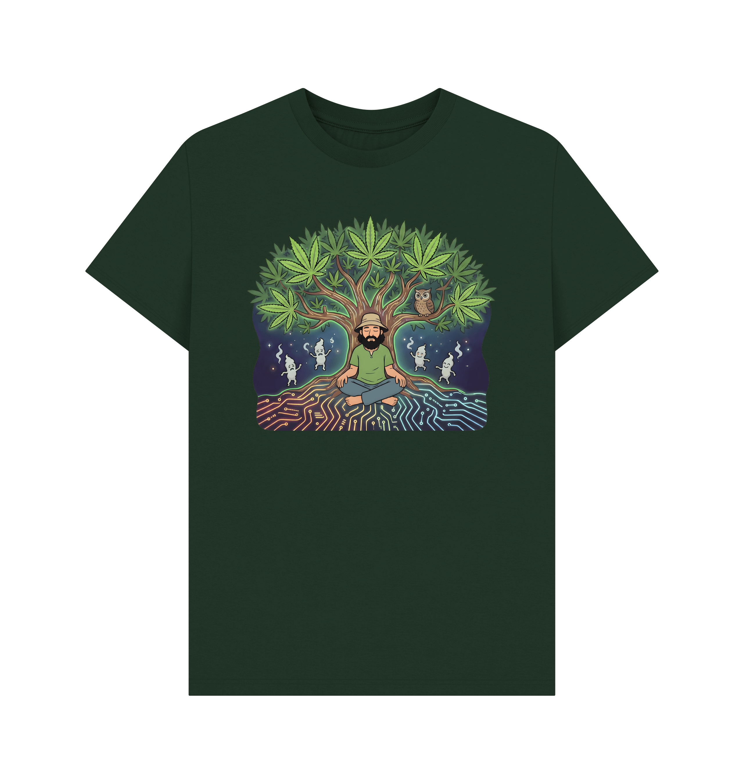 Evergreen Printed T-shirt Front