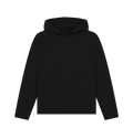 Black Recycled Hoody Front