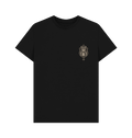 Black Printed T-shirt Front