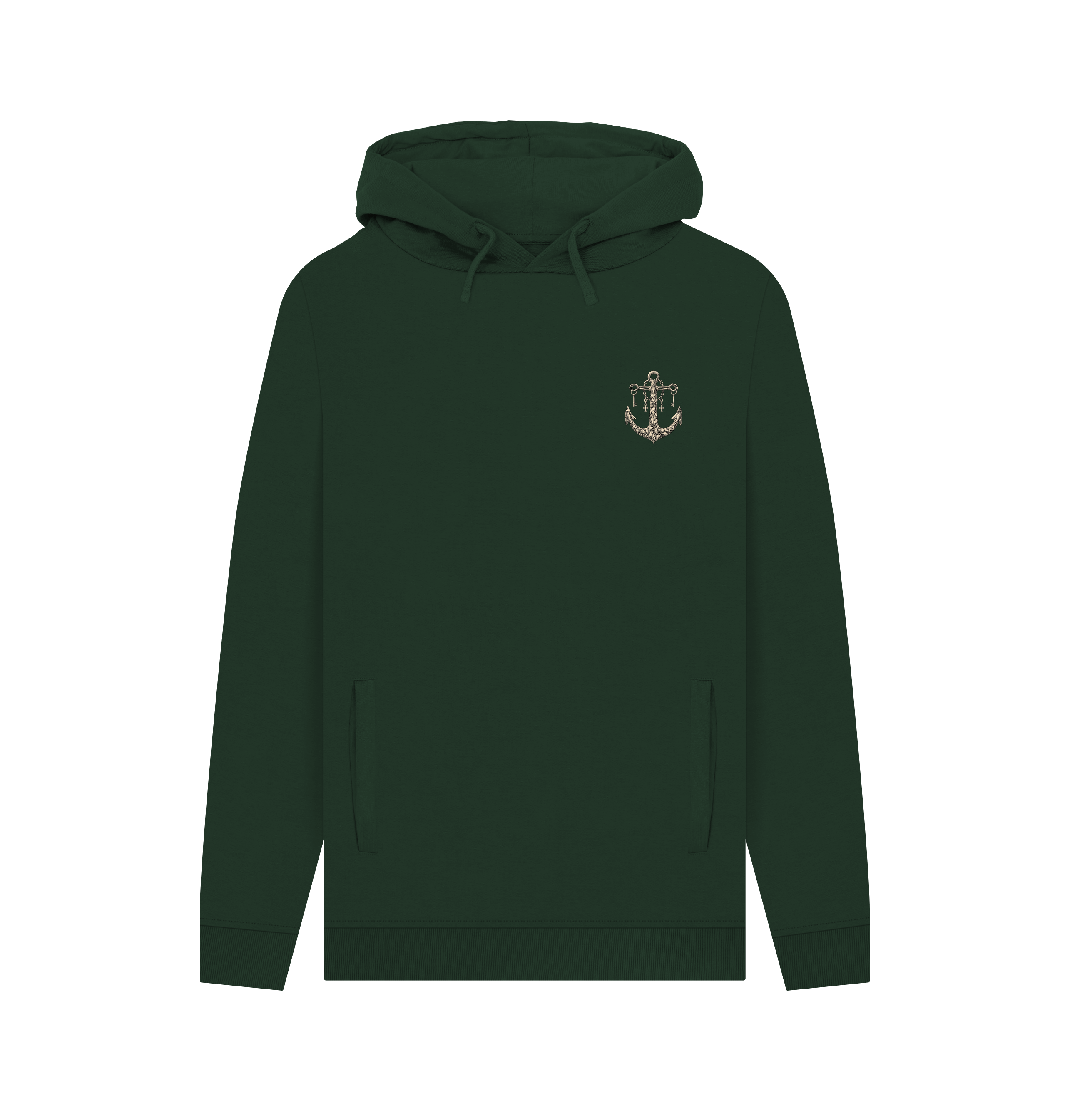 Evergreen Printed Hoody Front