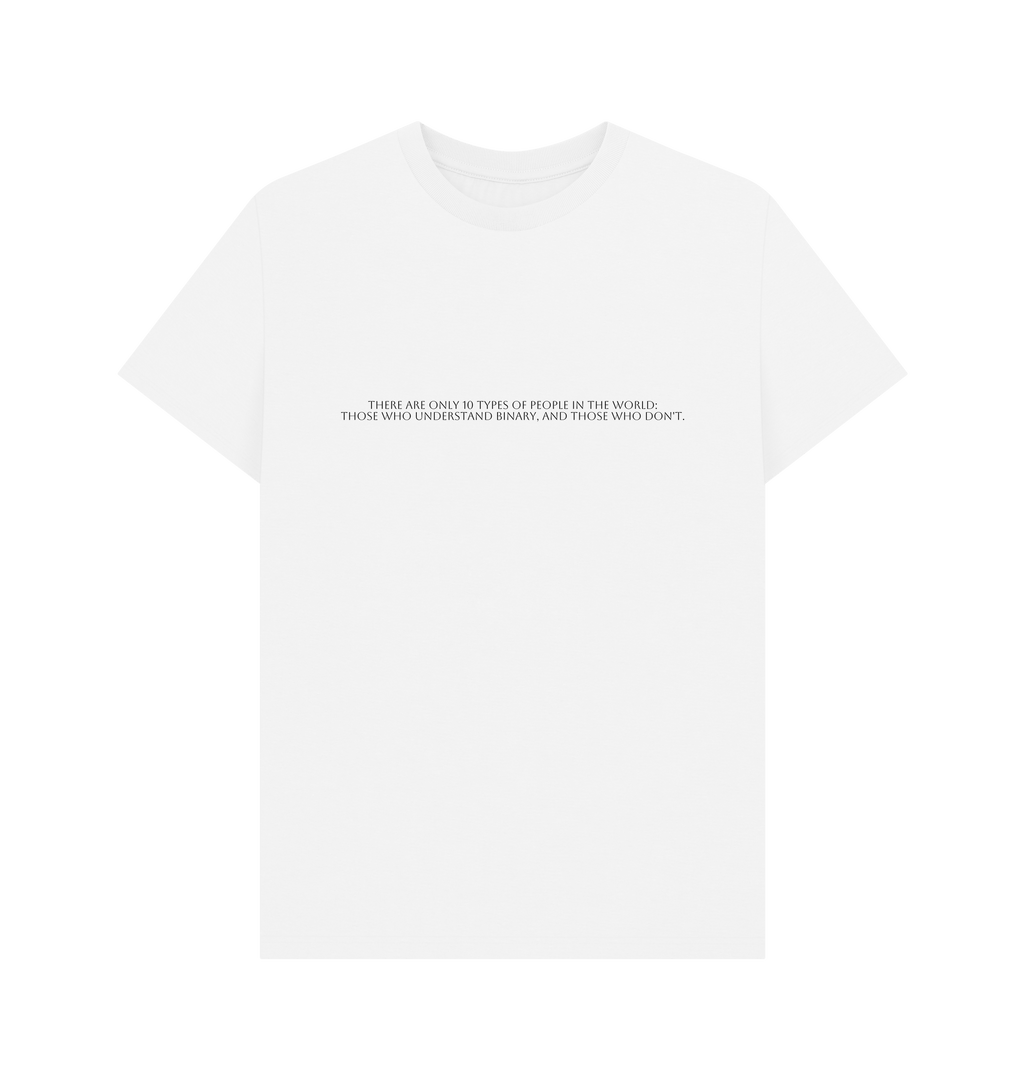 White Printed T-shirt Front