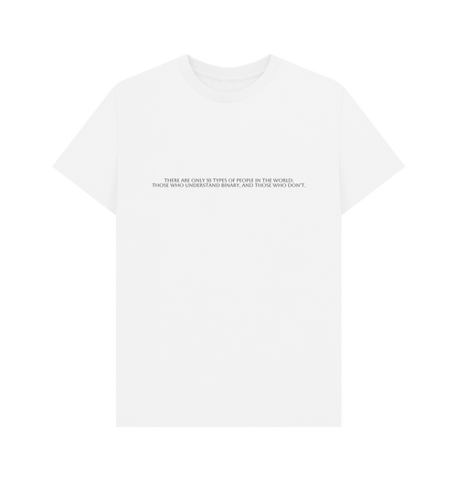 White Printed T-shirt Front