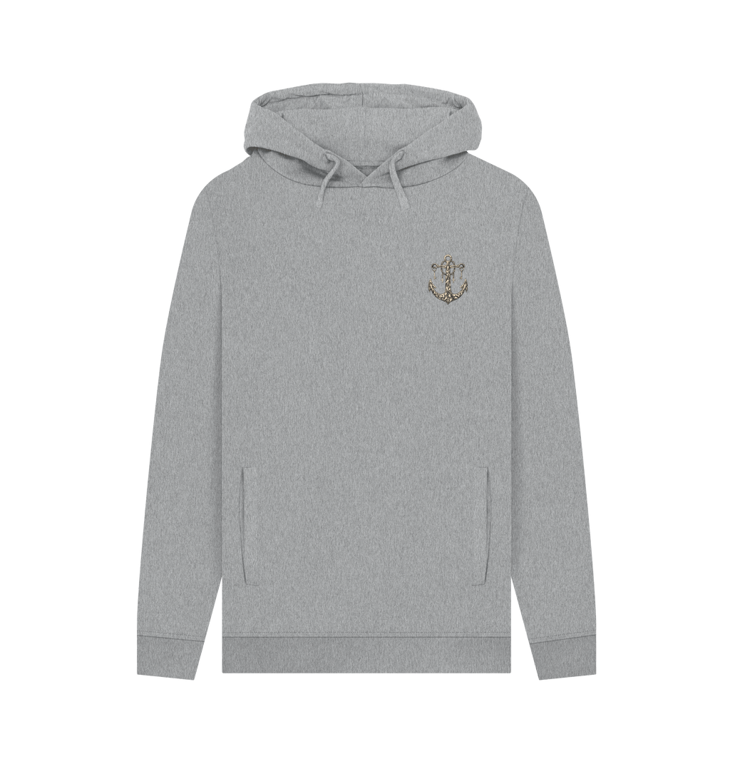 Light Heather Printed Hoody Front