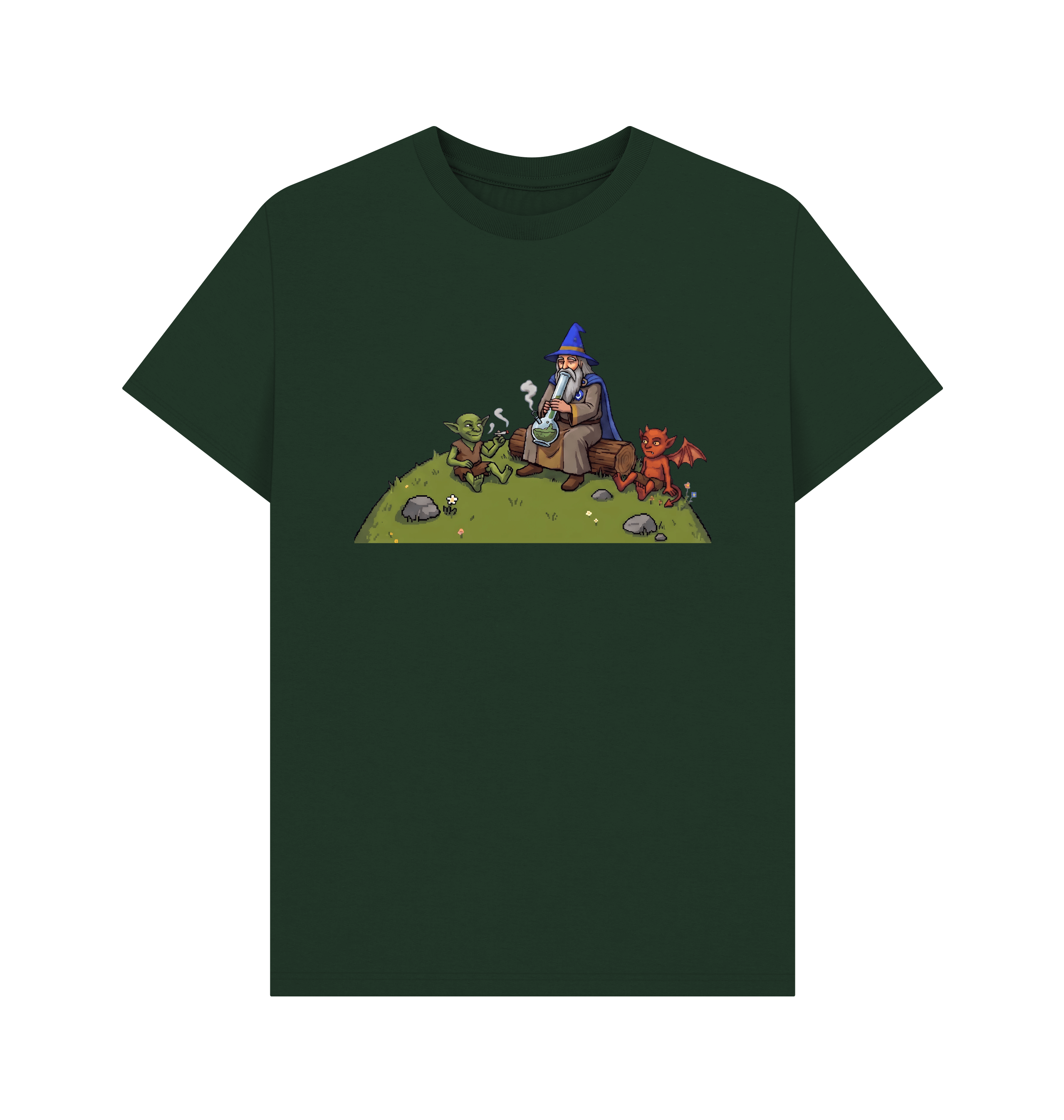 Evergreen Printed T-shirt Front