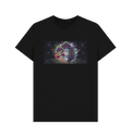 Black Printed T-shirt Front