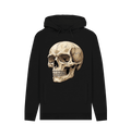 Black Printed Hoody Front