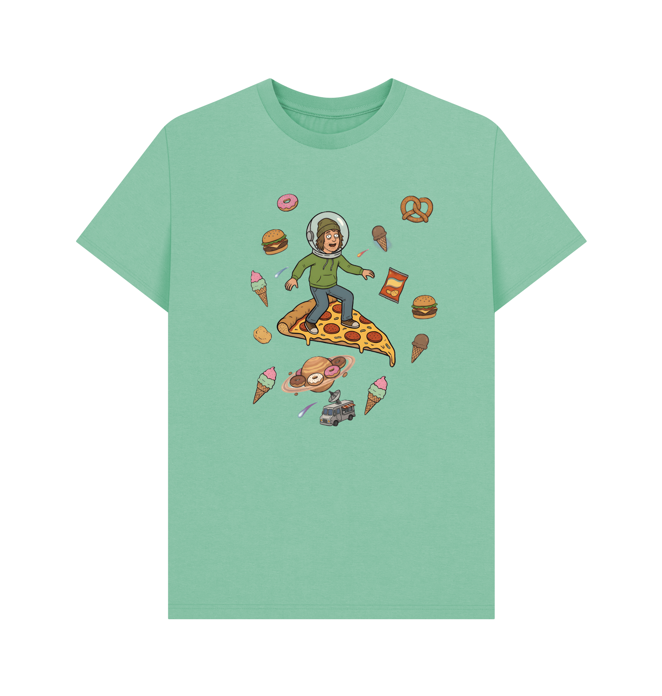 Peppermint Printed T-shirt Front